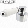 Kartell KVIT & Plan (K-VIT) Shower Valve Lever Flow Control Handle - P7QE Compatible Cartridge