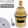 Perrin & Rowe 3054 Contemporary Pair 3/4" Lever Wall Valves Anti-Clockwise Turn to Open Compatible Cartridge - PAR305411