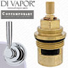 Perrin & Rowe 3064 Contemporary Single 3/4 Lever Wall Valve Anti-Clockwise Turn to Open Compatible Cartridge - PAR306411