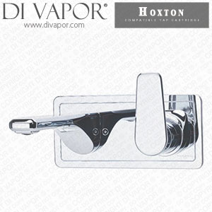 Perrin & Rowe 3481 Hoxton Single Lever Basin Mixer Tap on Backplate Compatible Cartridge - PAR348110