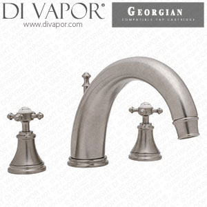 Perrin & Rowe 3659 Georgian Three-Hole Bath Filler Tap Cold Compatible Cartridge - PAR365911