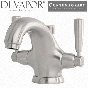 Perrin & Rowe 3835 Contemporary Monobloc Basin Mixer with Lever Handles Cold Compatible Cartridge - PAR383511