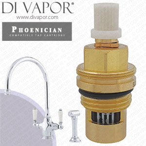 Perrin & Rowe 4360 Phoenician Sink Mixer with Rinse Tap Cold Compatible Cartridge - PAR436011