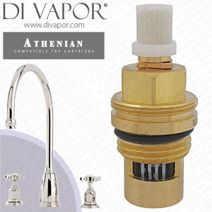 Perrin & Rowe 4370 Athenian with Crosshead Handles Valve Hot Compatible Kitchen Tap Cartridge - PAR437012