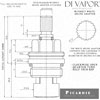 Perrin & Rowe Picardie 4761 Hot Cartridge Diagram