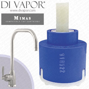 Perrin & Rowe 4843 Mimas Single Lever Mixer with U-Spout Compatible Cartridge - PAR484310