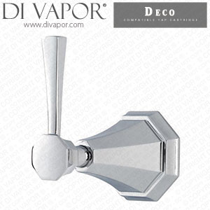 Perrin & Rowe 5161 Deco Four-Way Concealed Diverter with Lever Handle Compatible Cartridge - PAR516104