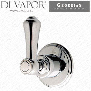 Perrin & Rowe 5742 Georgian Three-Way Diverter with Lever Handle Compatible Cartridge - PAR574204