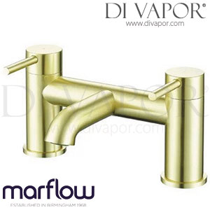 Marflow PAV310BB Pava Bath Filler in Brushed Brass Spare Parts