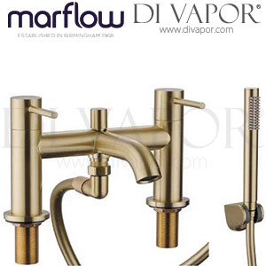 Marflow PAV330K1BB Pava Bath Shower Mixer in Brushed Brass Spare Parts