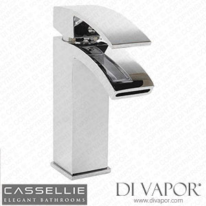 Cassellie Peak Mono Basin Mixer Tap with Click-Clack Waste - PEK001 CASPEK001 - Spare Parts