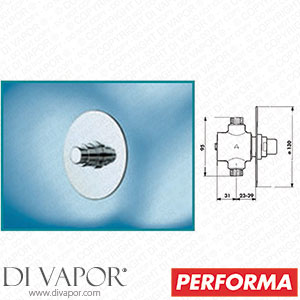 Pegler Yorkshire Performa 344009 893 Self-Closing Shower Flow Control Spare Parts