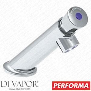 Performa 360080 Non-Concussive P877 Self Closing Basin Tap Including Hot & Cold Indices Spare Parts