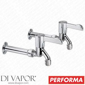 Performa 360108 Healthcare Wall Mounted Extended Bib Taps (Pair) Spare Parts