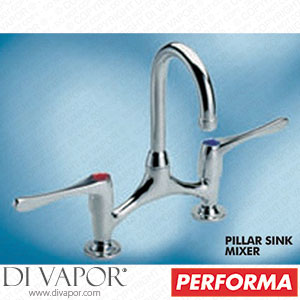 Pegler Yorkshire Performa 361022 Healthcare Dual Flow Pillar Sink Mixer Tap Spare Parts