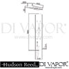 Hudson Reed Interval Shower Panel Dimensions