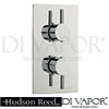 Hudson Reed Pioneer Concealed Valve ABS Trimset Shower Spare Parts