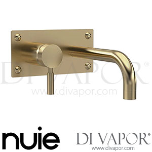 Hudson Reed PK828 Tec Single Lever Wall Mounted Bath/Basin Filler Brushed Brass Spare Parts