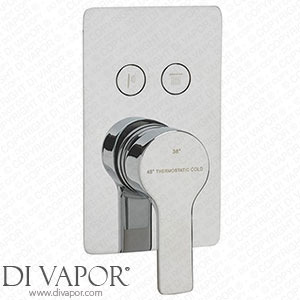 Sagittarius PL/377/C Plaza Concealed Dual Push Button Thermo Conc Shower Chrome Spare Parts