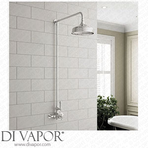 Park Lane PL DV 120 Traditional Thermostatic Mixer Shower Set Round Chrome Crosshead Exposed Valve Spare Parts