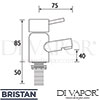 Bristan PM 1 2 E6 C Spare Diagram.