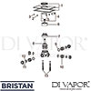 Bristan PM 3WDIV C Spare Tech Diagram