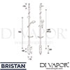 Bristan PM-TLSHX-C Spare Parts Digaram