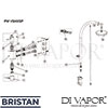 Bristan PM-VSHXSP-C Spare Parts Diagram