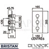 Bristan PM2-SHC3DIV-C Spare Parts Diagram