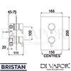 Bristan PM2-SHCDIV-C Spare Parts Diagram