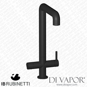 IB Rubinetti PU385NP Puro 4-In-1 Monohole Kitchen Mixer for Running Water Natural Filtered Water Cold Filtered and Sparkling Filtered Water Tap Spare Parts