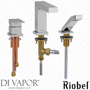 Riobel QA10 Quadrik 3-Piece Deck-Mount Tub Filler with Hand Shower Spare Parts