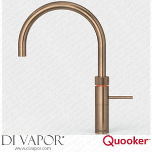 Quooker 2.2FRPTN Combi 2.2 Fusion Round 3-in-1 Boiling Water Tap - Patinated Brass - Spare Parts