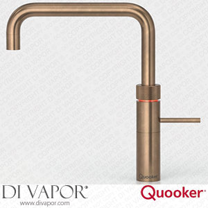 Quooker 2.2FSPTN Combi 2.2 Fusion Square 3-in-1 Boiling Water Tap - Patinated Brass - Spare Parts