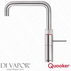 Quooker 2.2FSRVS Combi 2.2 Fusion Square 3-in-1 Boiling Water Tap - Stainless Steel - Spare Parts