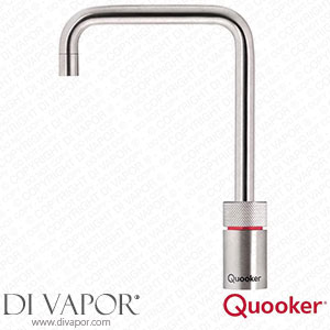 Quooker 3NSRVS PRO3 Square Nordic Boiling Water Tap - Stainless Steel - Spare Parts