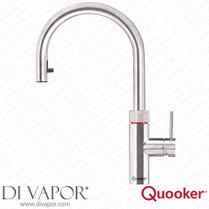 Quooker 3XRVS PRO3 Flex 3-in-1 Boiling Water Tap - Stainless Steel - Spare Parts