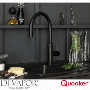 Quooker 7XBLK PRO7 Flex 3-in-1 Boiling Water Tap 7L Tank - Black - Spare Parts