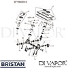 Bristan QT TSHCDIV C Spare Tech Diagram