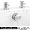 Hudson Reed Quest Bath Filler Dimension