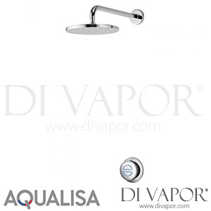 Aqualisa QZD.A1.BR.18 Quartz Smart Concealed Shower with Fixed Head HP/Combi Spare Parts