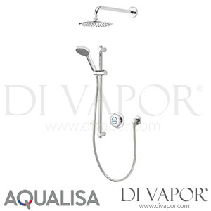 Aqualisa QZD.A1.BV.DVFC.18 Quartz Digital Concealed with Ceiling Fixed Head Spare Parts