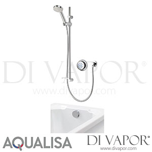 Aqualisa QZD.A2.BV.DVBTX.18 Quartz Digital Concealed with Bath Gravity Pumped Spare Parts