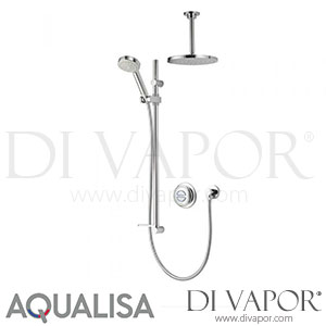 Aqualisa QZD.A2.BV.DVFC.14 Quartz Digital Concealed Shower, Diverter, Gravity Pumped Spare Parts