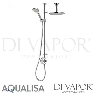 Aqualisa QZD.A2.EV.DVFC.14 Quartz Digital Exposed Dual Shower, Diverter, Gravity Pumped Spare Parts