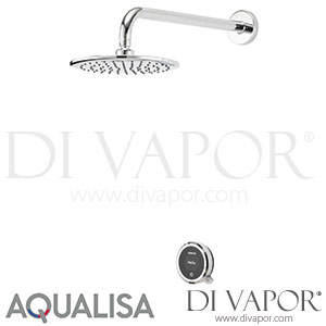 Aqualisa QZST.A2.BR.20 Quartz Touch Smart Digital Shower Concealed w/ Fixed Wall Head Spare Parts