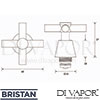 Bristan R-12-CH Spare Parts Diagram