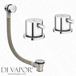 Cruze Overflow Bath Filler with Deck Side Valves - RD-SV-PACK Spare Parts