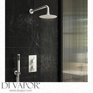 Arezzo Matt White Round Thermostatic Shower Pack with Head + Handset - RD4MWPK Spare Parts