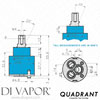 Rangemaster Quadrant Tap Cartridge Diagram